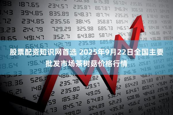 股票配资知识网首选 2025年9月22日全国主要批发市场茶树菇价格行情